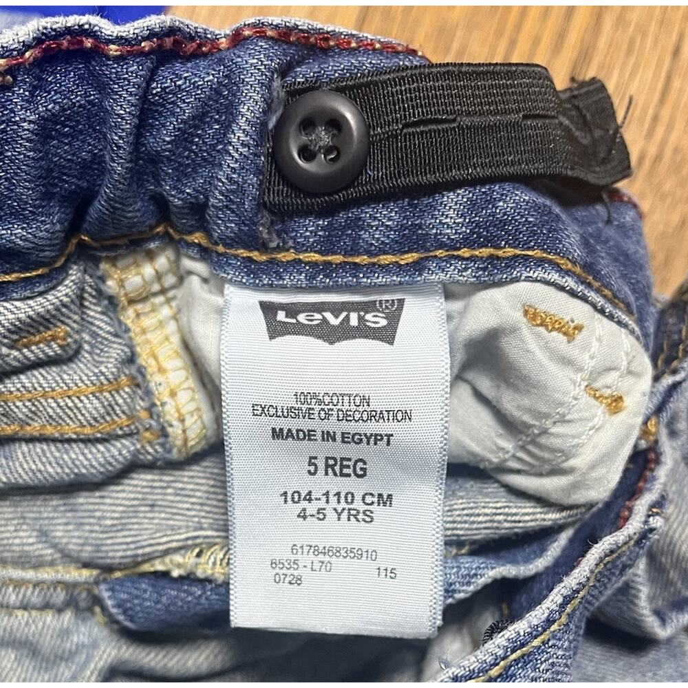 Boys 4T 4-5Y Clothing Lot Levis Carpenter Shorts Adidas Shirt Under Armour Polo - Picture 6 of 6